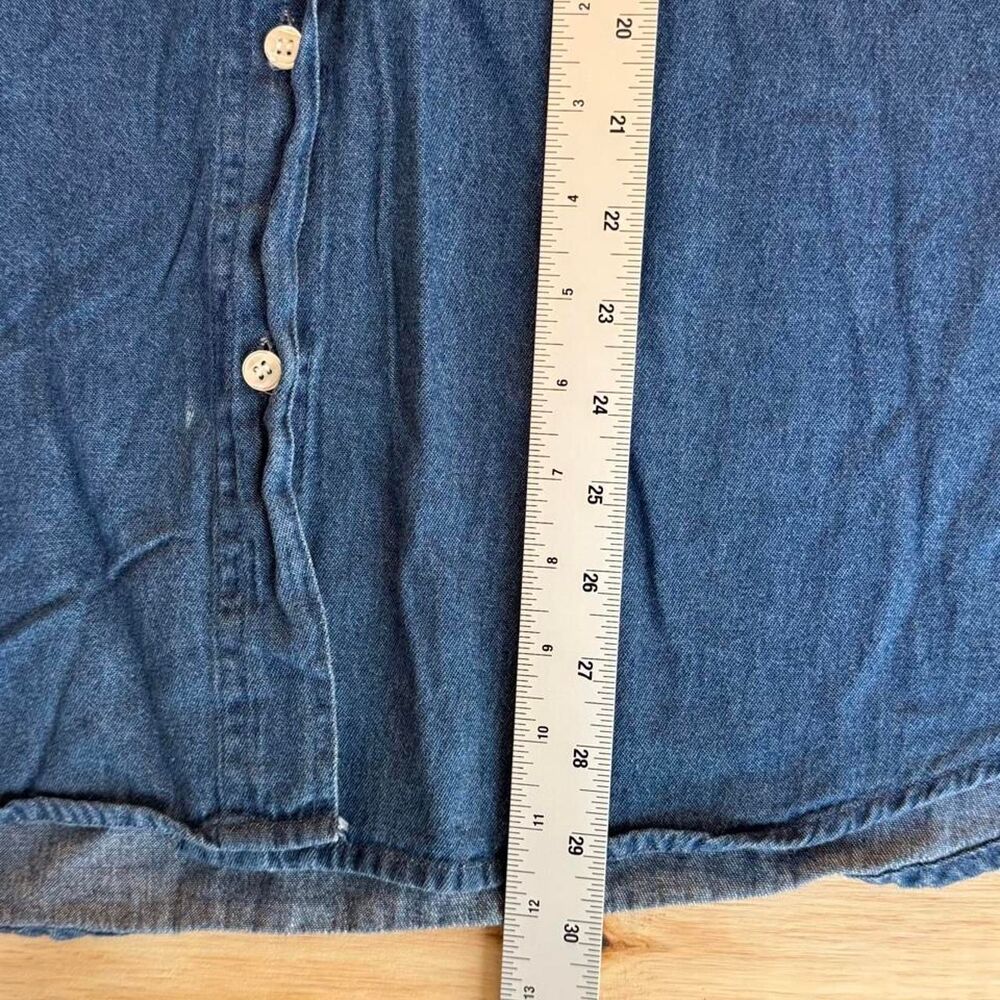 Unbranded Women's Blue and Navy Shirt - Picture 6 of 6